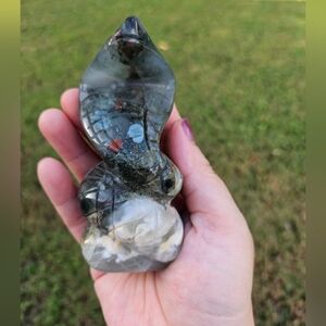 African blood carving